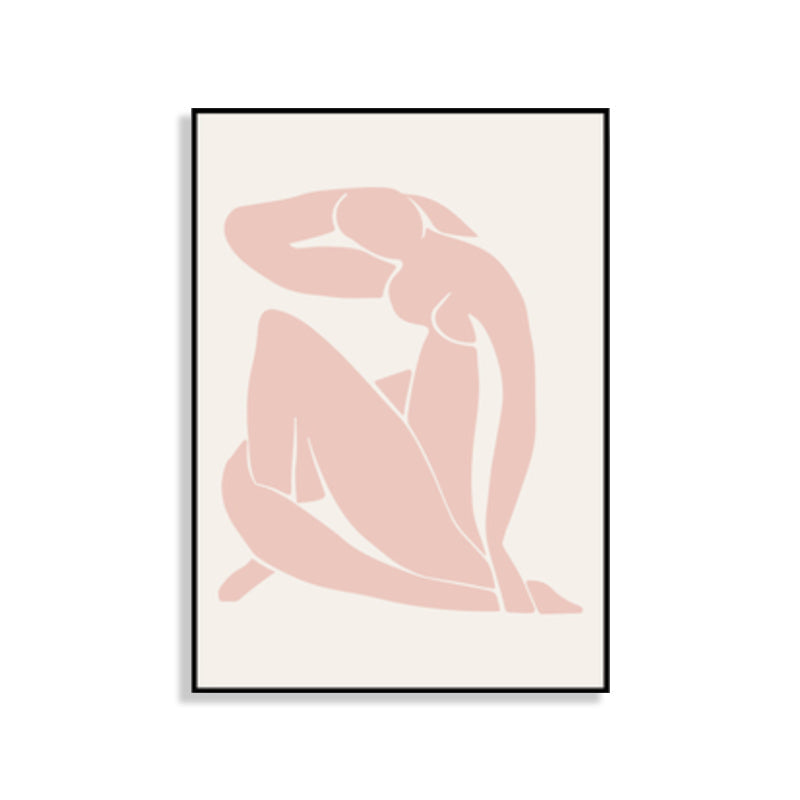 Vivolux | Skandinavische Stil Wandkunst Druck Beige Nude Frauenmalerei, Mehrere Größen Verfügbar