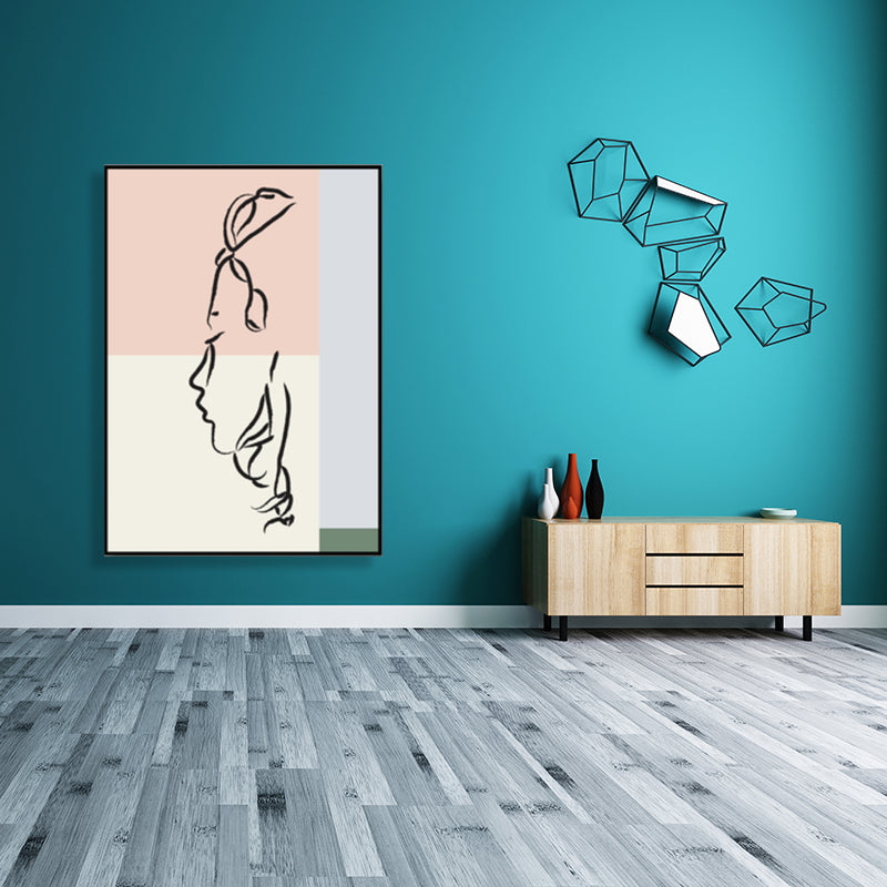 Vivolux | Skandinavische Stil Wandkunst Druck Beige Nude Frauenmalerei, Mehrere Größen Verfügbar