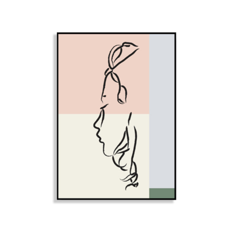 Vivolux | Skandinavische Stil Wandkunst Druck Beige Nude Frauenmalerei, Mehrere Größen Verfügbar