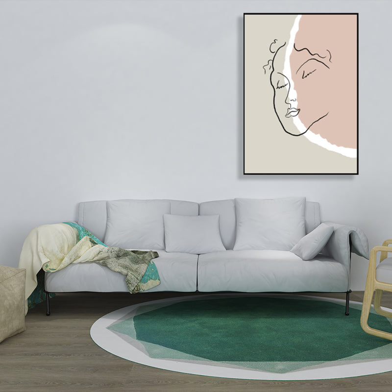 Vivolux | Skandinavische Stil Wandkunst Druck Beige Nude Frauenmalerei, Mehrere Größen Verfügbar