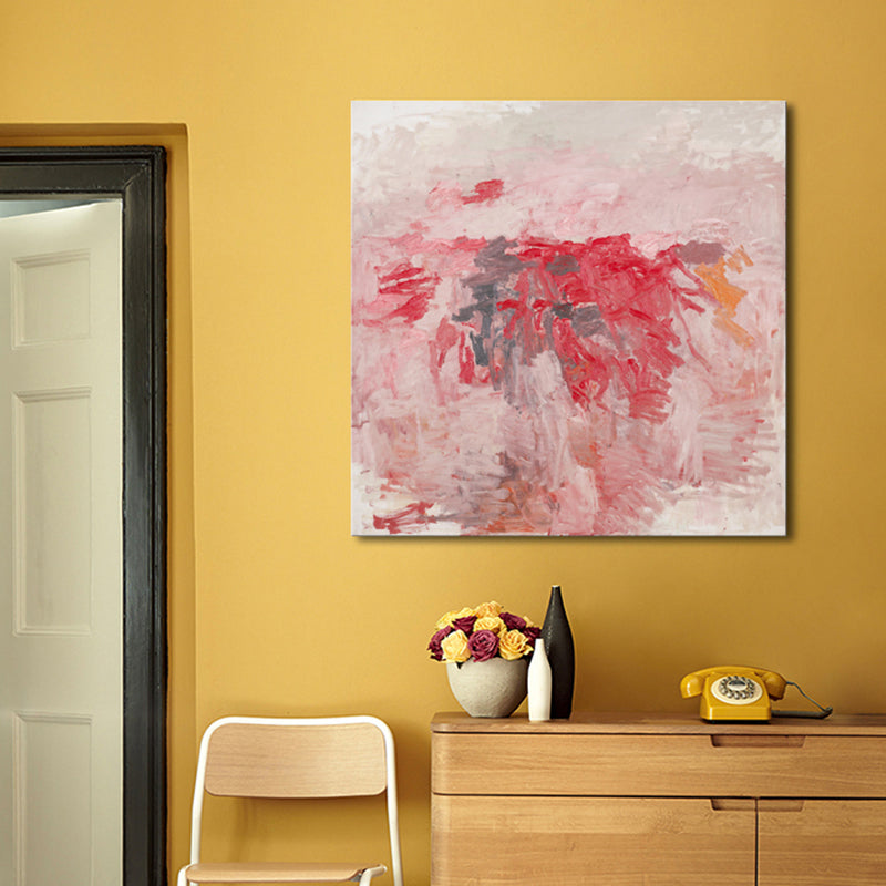 Vivolux | Pastellfarbe Abstraktes Muster Malerei Texturiert Moderne Kunst Esszimmer Leinwanddruck