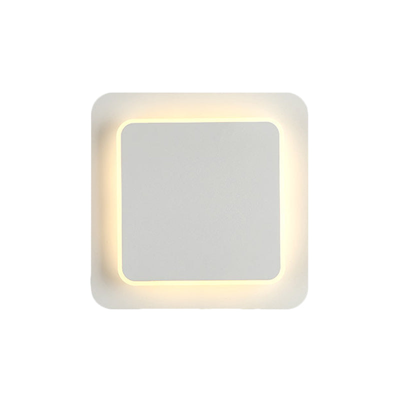 Vivolux | Einfacher Stil Slim Panel Wandlicht Holz Acryl Energieeinsparung Wandlampe für Korridor Küche