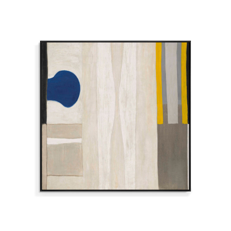 Vivolux | Nordic Style Geschirr Malerei Pastell Farbe Texturiertes Wand Kunst Dekor für Spielzimmer