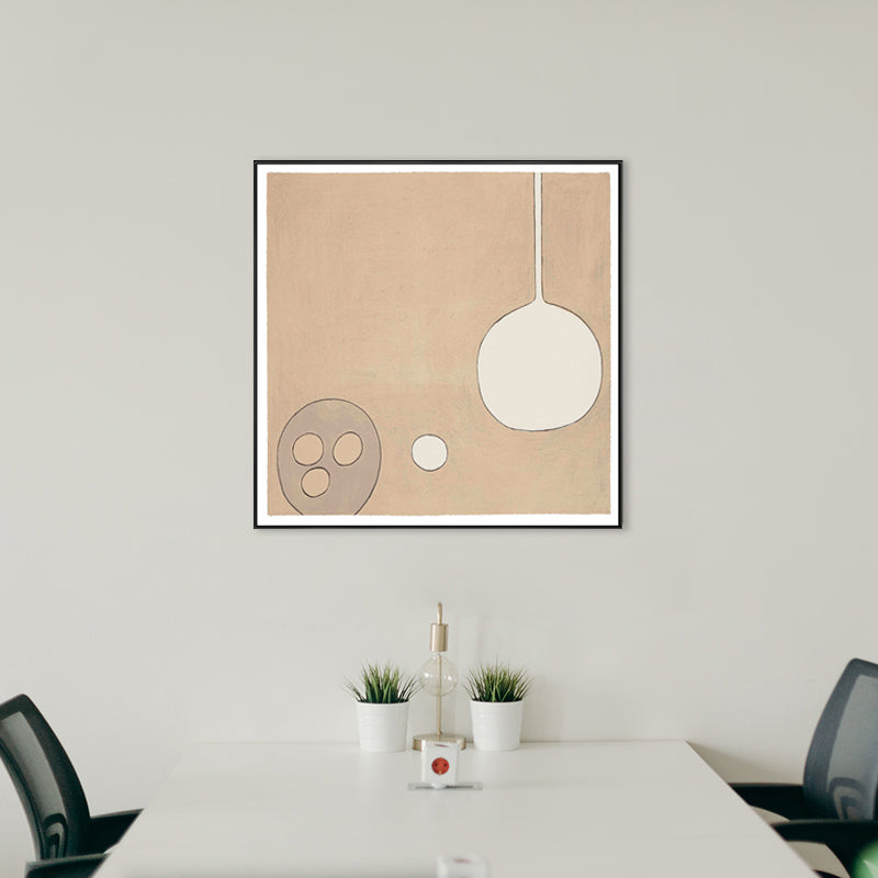 Vivolux | Nordic Style Geschirr Malerei Pastell Farbe Texturiertes Wand Kunst Dekor für Spielzimmer