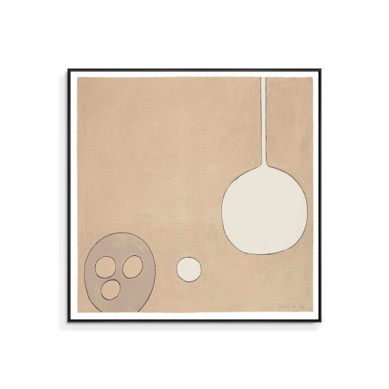 Vivolux | Nordic Style Geschirr Malerei Pastell Farbe Texturiertes Wand Kunst Dekor für Spielzimmer