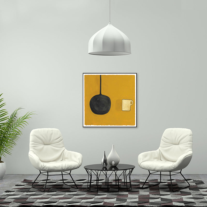 Vivolux | Nordic Style Geschirr Malerei Pastell Farbe Texturiertes Wand Kunst Dekor für Spielzimmer