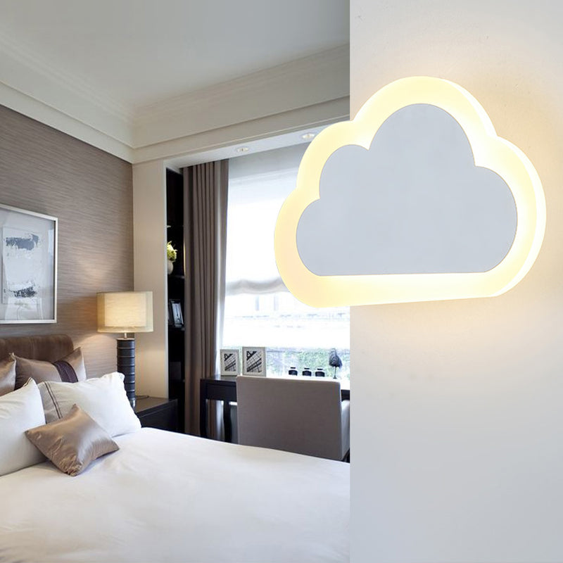 Vivolux | Moderne Slimme Wandlamp Licht Metaal Acryl Witte Afwerking Wandlamp voor Kinder- en Volwassen Slaapkamer