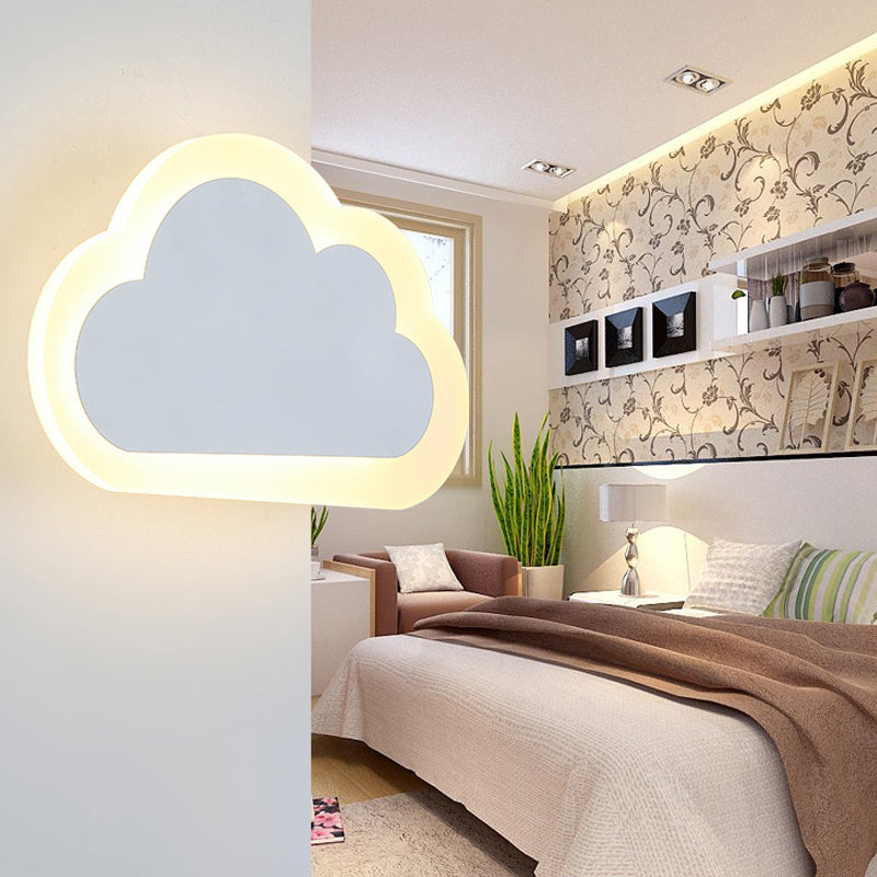 Vivolux | Moderne Slimme Wandlamp Licht Metaal Acryl Witte Afwerking Wandlamp voor Kinder- en Volwassen Slaapkamer