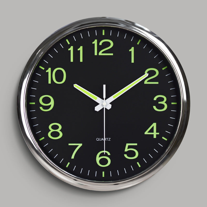 Vivolux | Leuchtende Klassenzimmer Stille Wanduhr 30 cm