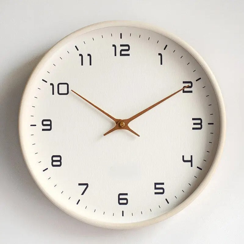 Vivolux | Skandinavische Einfachheit Wanduhr | Minimalistische Eleganz für jeden Raum - DuraClock