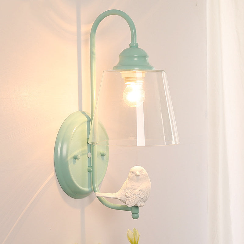 Vivolux | Tapered Shade Wandlamp met Pigeon Deco 1 Hoofdmateriaal Moderne Stijl Wandlamp