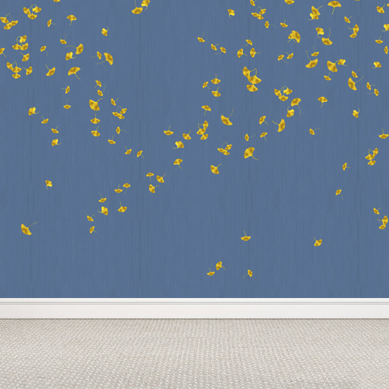 Vivolux | Pastel Kleur Bladeren Muurpapier Vochtbestendige Wandbedekking voor Woonkamer