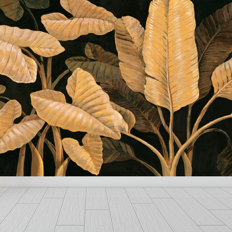 Vivolux | Verschiedene Blätter Wandmural für Esszimmer Illustration Wanddekoration, maßgeschneidert gedruckt