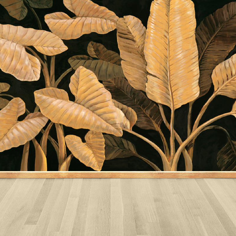 Vivolux | Verschiedene Blätter Wandmural für Esszimmer Illustration Wanddekoration, maßgeschneidert gedruckt
