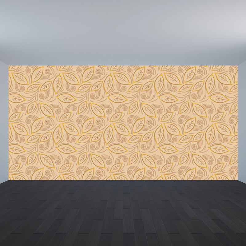 Vivolux | Verschiedene Blätter Wandmural für Esszimmer Illustration Wanddekoration, maßgeschneidert gedruckt