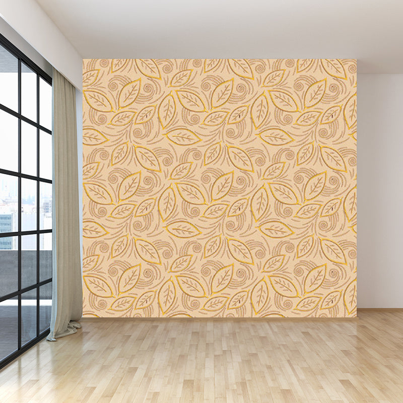 Vivolux | Verschiedene Blätter Wandmural für Esszimmer Illustration Wanddekoration, maßgeschneidert gedruckt