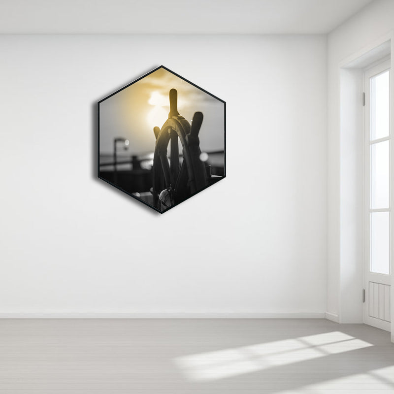 Vivolux | Stilleven Patroon Schilderij Pastel Kleur Hedendaagse Muurkunst Print voor Eetkamer
