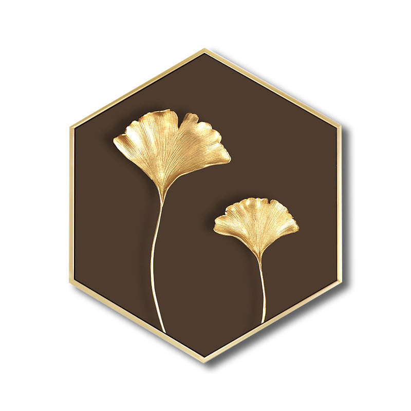 Vivolux | Nordic Plating Leaves Wanddeko Jungenzimmer Leinwanddruck in sanften Farben, mehrere Größen