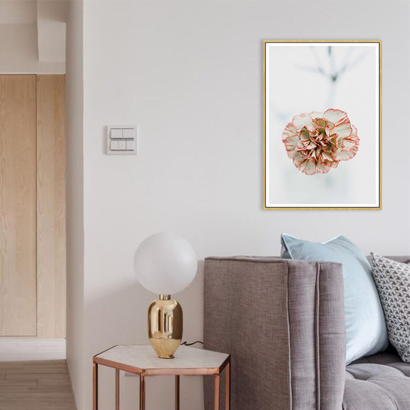 Vivolux | Pasteltkleur Bloemen Ontwerp Schilderij Gestructureerd Modern Meisjes Slaapkamer Canvas Muur Kunst
