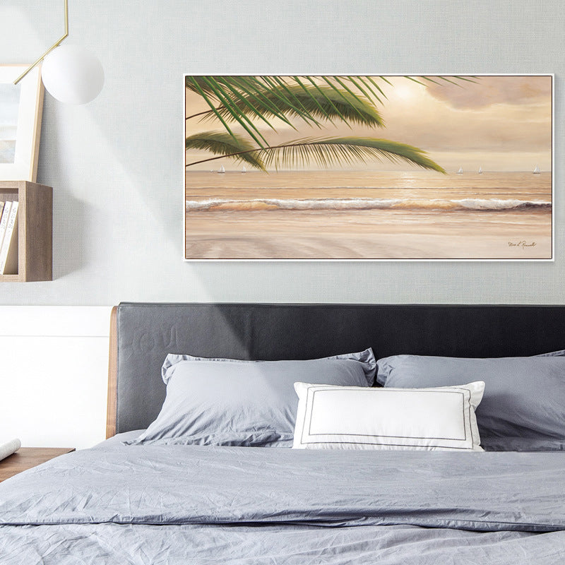 Vivolux | Ontspannende Zeeboei Scene Muurdecor voor Badkamer Fotografie Canvas Print, Meerdere Maten