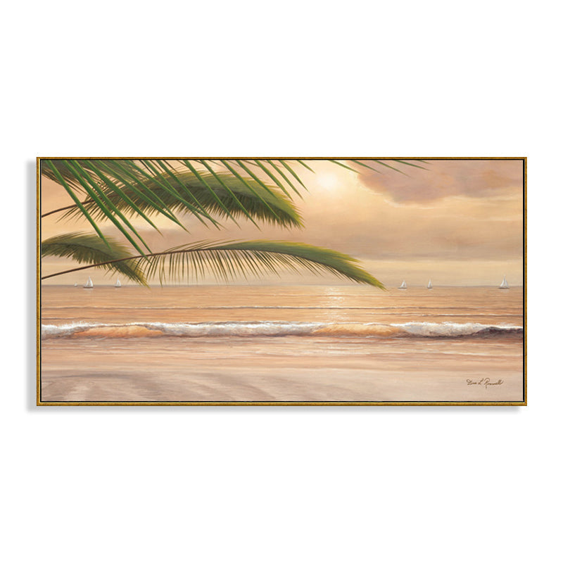 Vivolux | Ontspannende Zeeboei Scene Muurdecor voor Badkamer Fotografie Canvas Print, Meerdere Maten