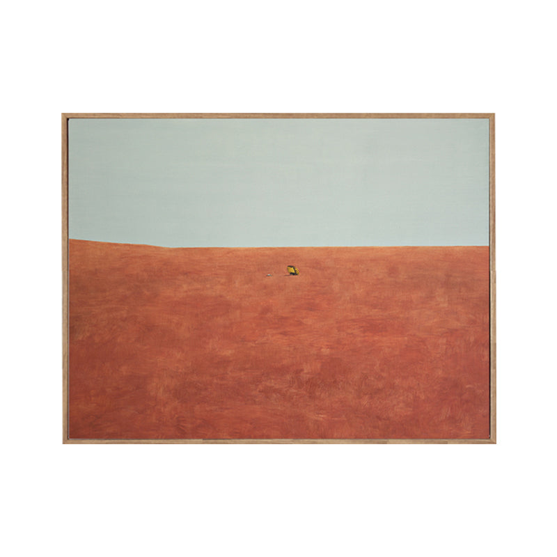 Vivolux | Pastellfarbige Landschaftswandkunst Texturiertes Nordic Wohnzimmer Leinwanddruck, Mehrere Größen