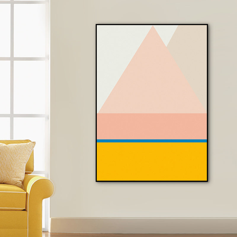 Vivolux | Textured Geometrisch Wanddekor Leinwanddruck Minimalistische Wandkunst für das Esszimmer