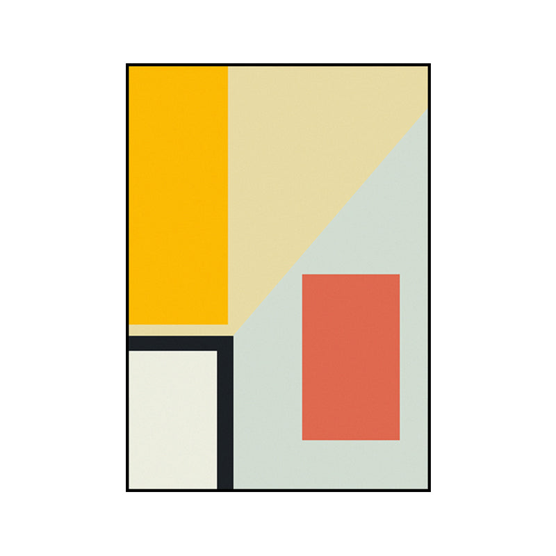 Vivolux | Textured Geometrisch Wanddekor Leinwanddruck Minimalistische Wandkunst für das Esszimmer