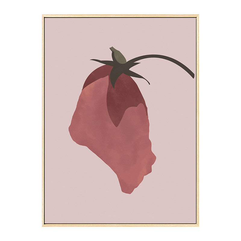 Vivolux | Pink Flower Leinwand Wandkunst Texturiert Nordisch Wohnzimmer Wanddeko, Mehrere Größen