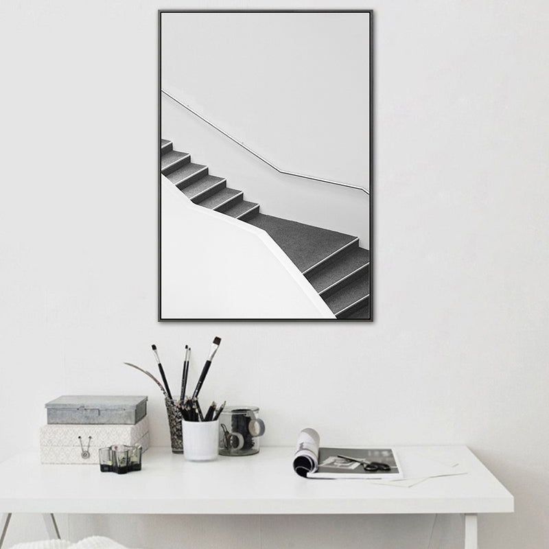 Vivolux | Treppenwandkunst Dekor für das Wohnzimmer in Pastellfarbe, mehrere Größen erhältlich