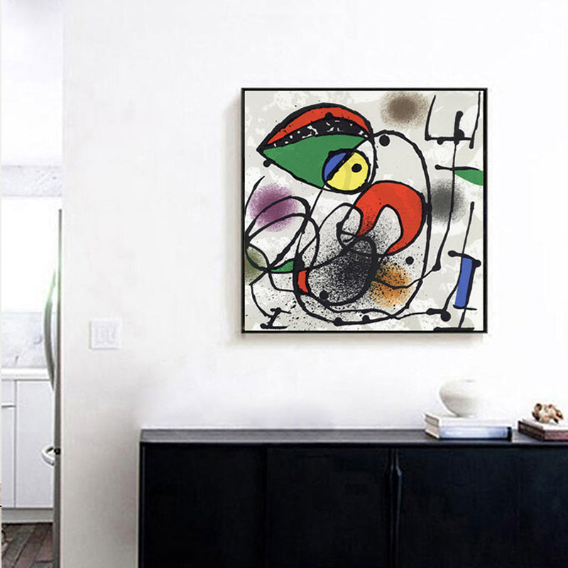 Vivolux | Surrealismus Illustration Abstrakte Leinwand Kunst Multicolored Zuhause Galerie Wand Dekor