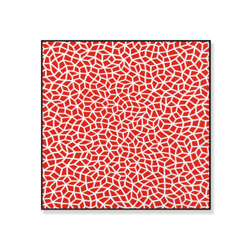 Vivolux | Pop-Art nahtloses Muster Leinwand Helle Farbillustration Geometrische Wandkunst Druck