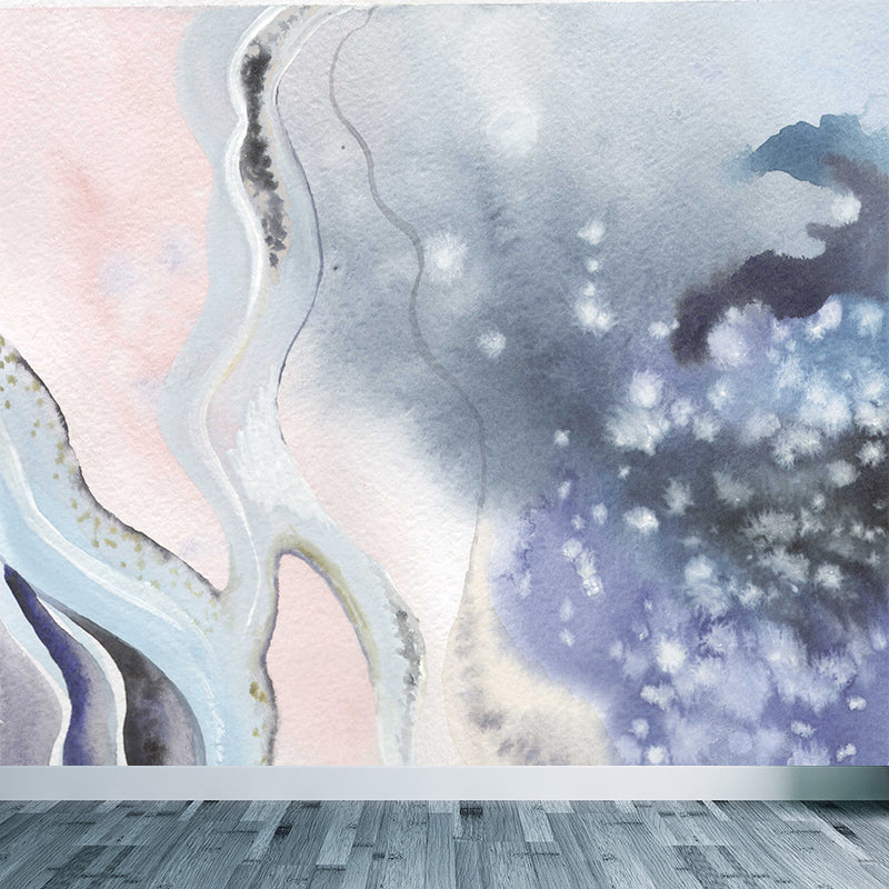 Vivolux | Lichte kleur abstracte grafische muur vlekbestendige hedendaagse badkamer wandbekleding