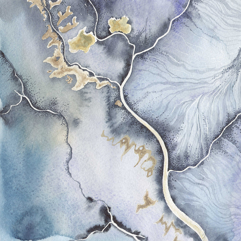 Vivolux | Lichte kleur abstracte grafische muur vlekbestendige hedendaagse badkamer wandbekleding