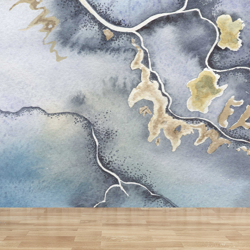 Vivolux | Lichte kleur abstracte grafische muur vlekbestendige hedendaagse badkamer wandbekleding