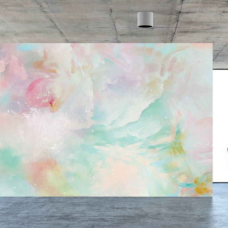 Vivolux | Enorme Sky View Wand voor Badkamer Natuurlijke Landschap Wandkunst in Lichte Kleur, Vlekbestendig