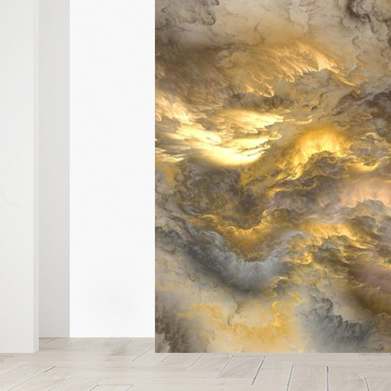 Vivolux | Enorme Sky View Wand voor Badkamer Natuurlijke Landschap Wandkunst in Lichte Kleur, Vlekbestendig
