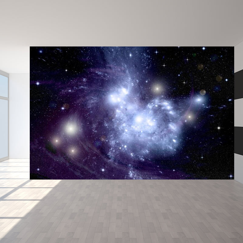 Vivolux | Enorme Sky View Wand voor Badkamer Natuurlijke Landschap Wandkunst in Lichte Kleur, Vlekbestendig