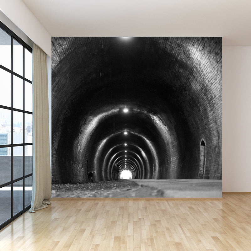 Vivolux | Tunnel Muurbehang Licht Kleur Noviteit Stijl Wandbedekking voor Meisjes Slaapkamer