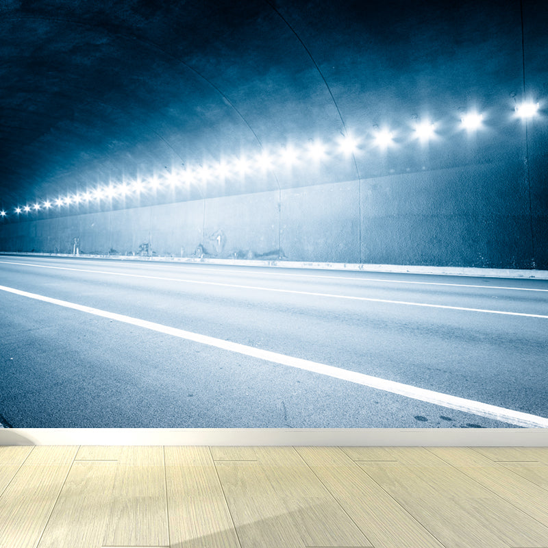 Vivolux | Tunnel Muurbehang Licht Kleur Noviteit Stijl Wandbedekking voor Meisjes Slaapkamer