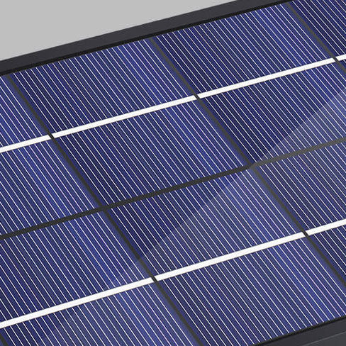 Vivolux | Modern Minimalist Solar Rechteck PC LED Außen Wandleuchte Lampe Für Außenpatio