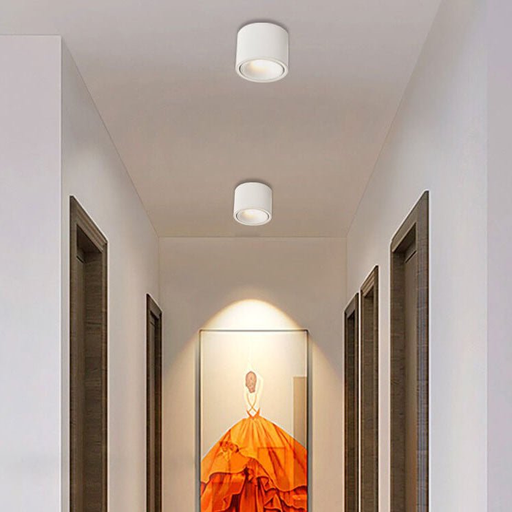 Vivolux | Origo Minimalistische LED Deckenleuchte - Verstellbarer Rund Einbaulampe