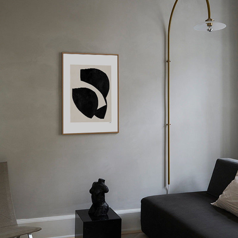 Vivolux | Pastellfarbe Nordische Eingewickelte Leinwand Abstract Druck Wandkunst Dekor für das Wohnzimmer