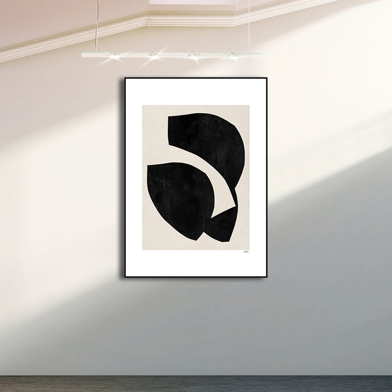 Vivolux | Pastellfarbe Nordische Eingewickelte Leinwand Abstract Druck Wandkunst Dekor für das Wohnzimmer