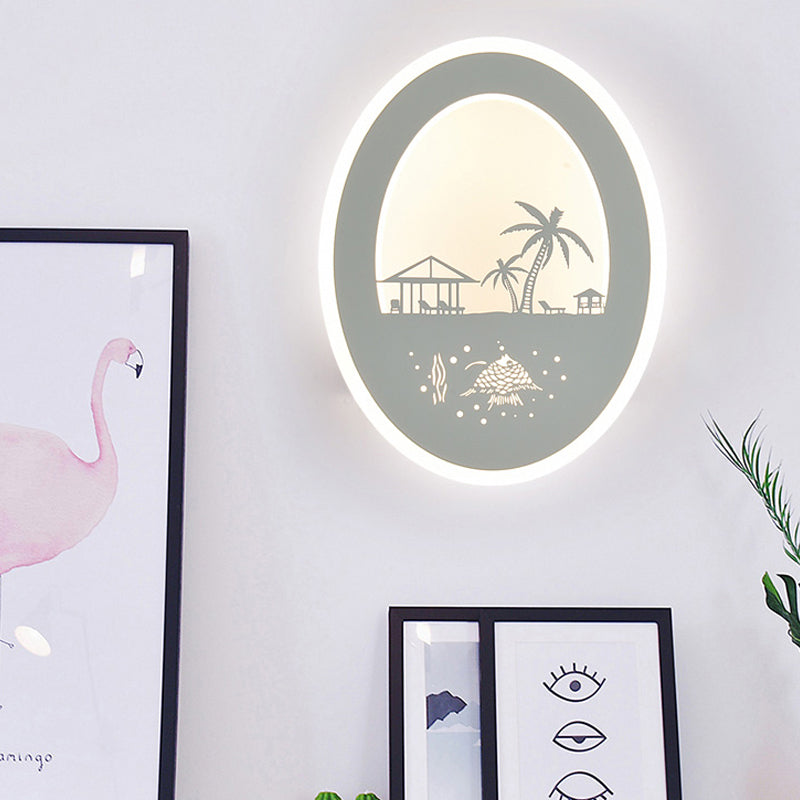 Vivolux | Woonkamer Restaurant Wandlamp Acryl Nordic Stil Sconceslamp in Witte Afwerking