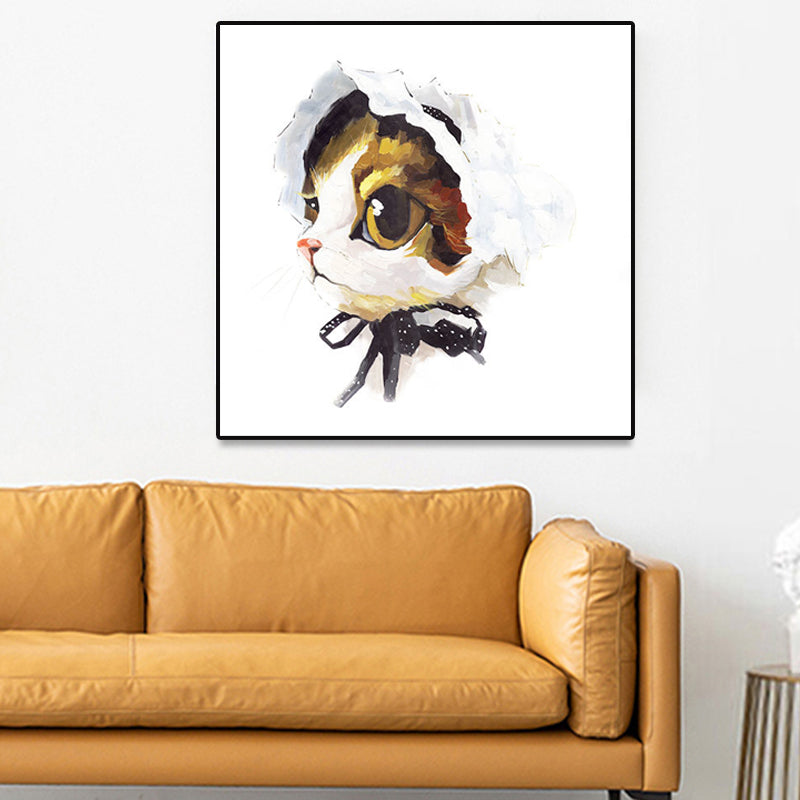 Vivolux | Pop Art Stylisches Tiermuster Wanddeko Helle Farbe Esszimmer Eingewickelte Leinwand