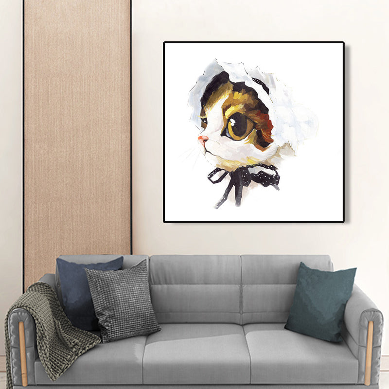 Vivolux | Pop Art Stylisches Tiermuster Wanddeko Helle Farbe Esszimmer Eingewickelte Leinwand