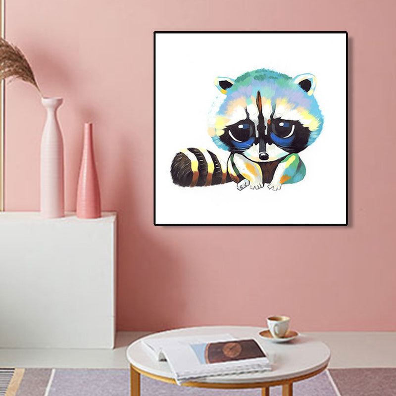Vivolux | Pop Art Stylisches Tiermuster Wanddeko Helle Farbe Esszimmer Eingewickelte Leinwand