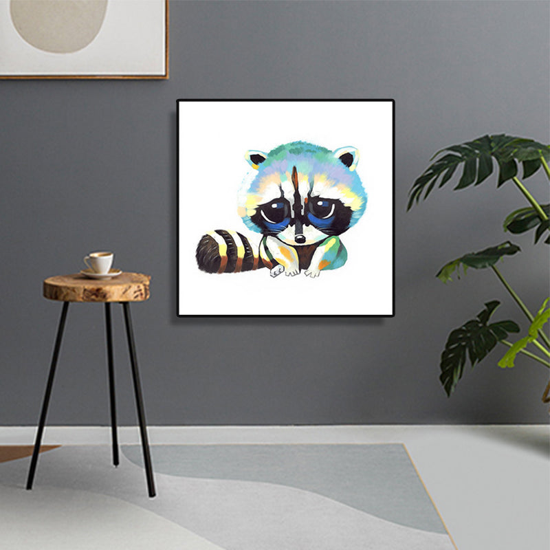 Vivolux | Pop Art Stylisches Tiermuster Wanddeko Helle Farbe Esszimmer Eingewickelte Leinwand