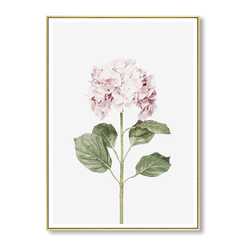 Vivolux | Textured Botanische Malerei Leinwanddruck Zeitgenössische Wandkunst für Mädchen Schlafzimmer